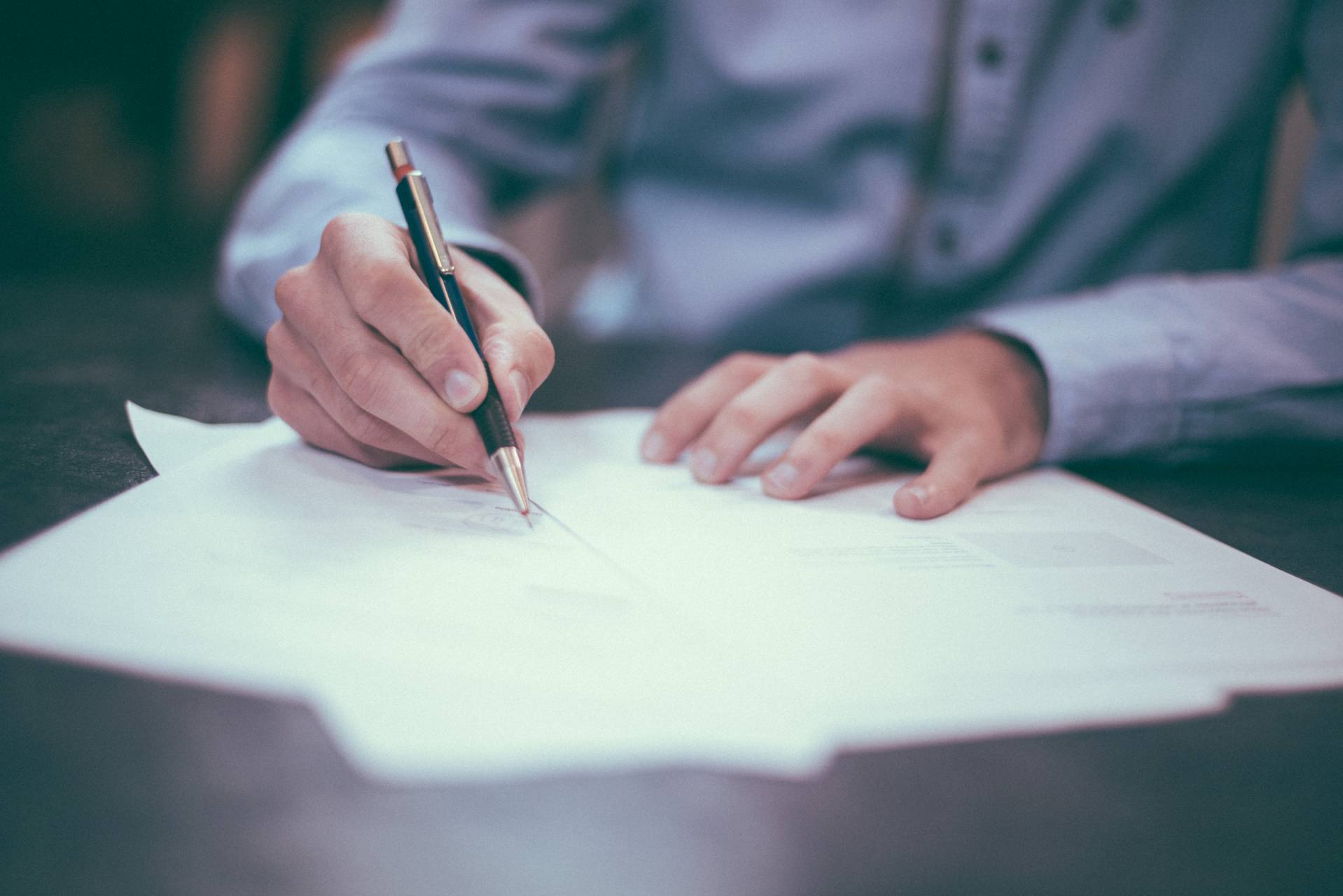 Paperwork for Photo