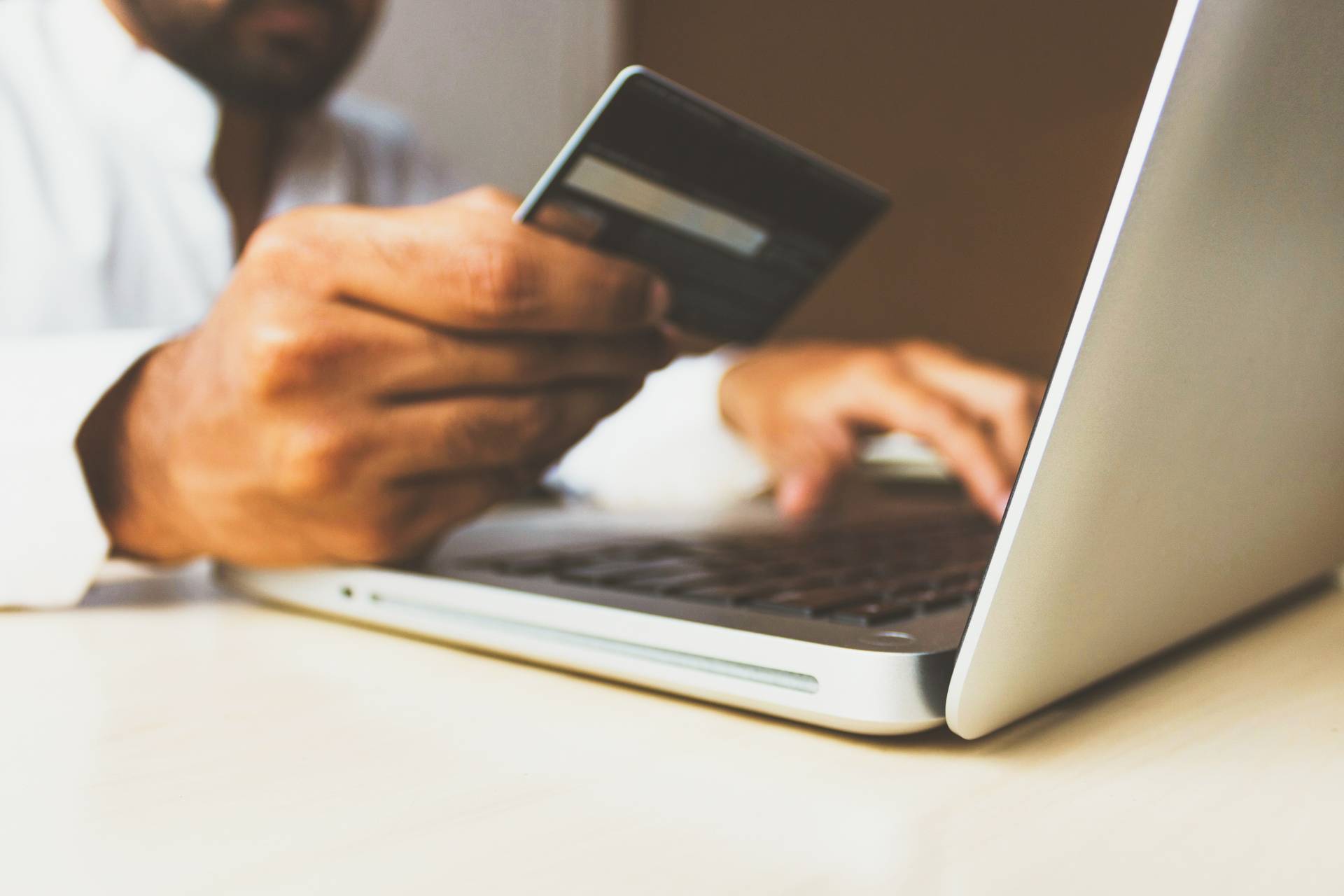 Man using Credit Card