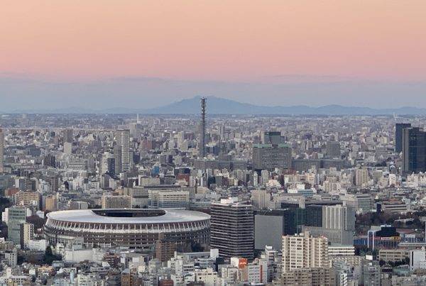 What can you see and do near Tokyo National Olympic Stadium