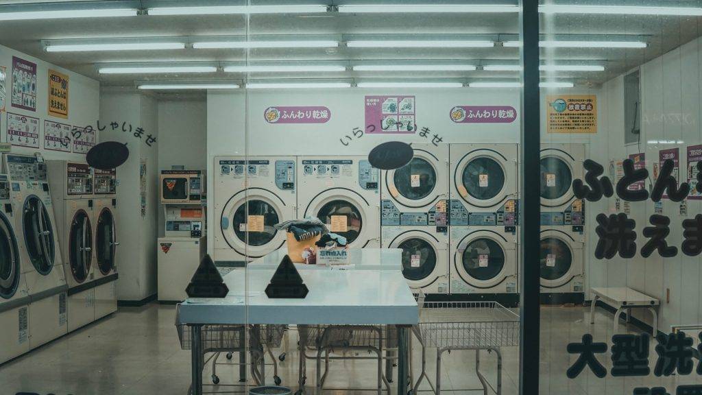 Laundry & Dry cleaning symbols in Japan